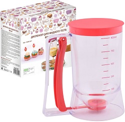 Диспенсер для жидкого теста. 900мл (VL80-257),  "Мультидом"