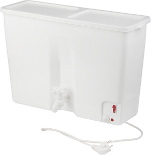 Водонагреватель с ЭВН  "ЧИСТЮЛЯ" (1.25 кВт, 17 л, с ручной регул.темп), г.Ногинск