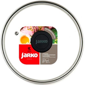 Крышка стекл. с пароотводом  18 см  JARKO  (КС-GTL18)