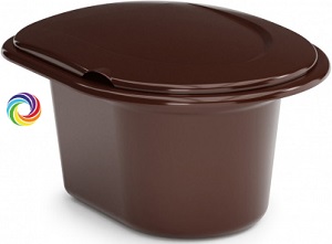 Ведро-туалет пласт. 10 л  (М3060) МИНИ,  г.Октябрьский