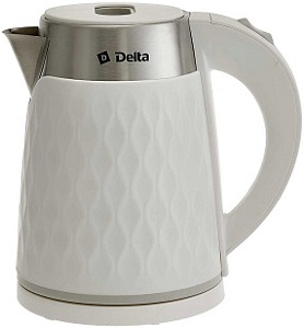 Чайник DELTA  DL- 1111  (1.5 кВт, 1.7 л, ЗНЭ, двойная стенка)