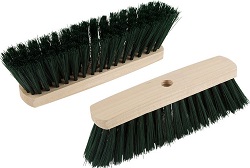 Щетка д/пола (005902) 5 рядная (275х50х20 мм, отверстие с резьбой, h-ворса 67 мм),  РЫЖИЙ КОТ