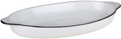 Блюдо сервировочное  КОРАЛЛ  (ов)  SUGAR  (274479)  35.5 см/700 мл, с ручками