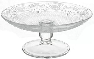 Блюдо стекло  ЛЕЙСИ  (96094 B) на ножке  160 мм,  PASABAHCE г.Бор