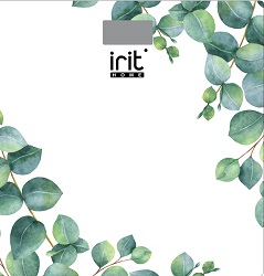 Весы напольные IRIT IR-7273 (180 кг, ЖКД, стекло)  (10)