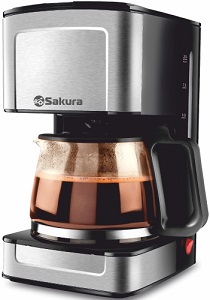 Кофеварка SAKURA  SA-6116 (700 Вт, 800 мл)