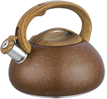 Чайник нерж. со свистком  REGENT  3.0 л (86-103) (индукция)