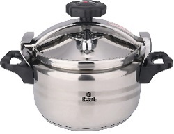 Скороварка нерж. 6.5 л  RASHEL  (R-724)  (2 крышки)  (индукция)