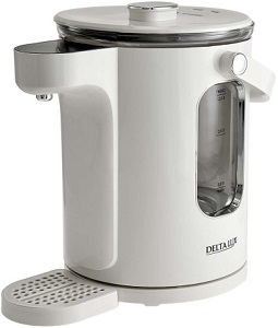 Чайник  - Термос  DELTA  LUX  DE-1701  БЕЛЫЙ  (1.6 кВт, 3.0 л, LCD-дисплей, 13 способа подачи воды)