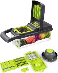 Терка многофункционал 12 в 1  SAKURA  SA-VS04BK  ЧЕРНАЯ