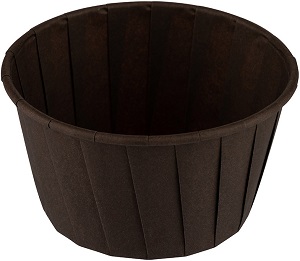 Форма д/выпечки кексов, маффинов MALLONY (бумажная) (50 шт, 16х16 см, h-4,5 см)  (111267)  FRITTA