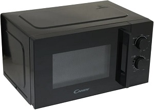 СВЧ - печь  CANDY  СMW20SMBLI-07  (700 Вт, 20 л, мех.управ) Черная
