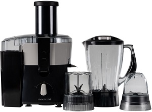 яКухонный набор 4 в 1 GALAXY  GL-0830  (1.0 кВт: Блендер,Соковыжималка, Кофемолка, Чоппер)