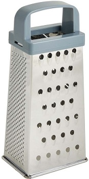Терка 4-х гранная WEBBER  BE-093  СЕРАЯ  (20 см)