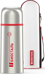 Термос Biostal  NХ- 1000 В  (ЧЕХОЛ, узк горловина)