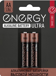 Батарейка алкалиновая ENERGY ULTRA  ААА  (104404) LR03/2B,  (24!!!)