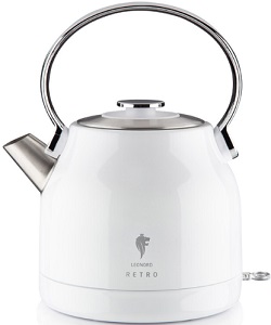 яЧайник LEONORD     LE-1904 RETRO  (107164) БЕЛЫЙ  (2.2 кВт, 1.5 л, ЗНЭ) двойной корпус