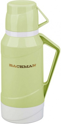 Термос BACKMAN  1.8 л (BM-0904-01) (стекл.колба, крышка-чашки)