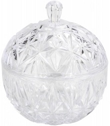 Сахарница пласт. 350 мл (М 7333) пласт. "Шарм", (прозрачный), г. Октябрьский