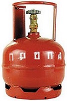 Газовый  баллон  5 л  (вентиль ВБ-2, клапан КБ-2),  г.Новогрудок