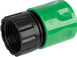 Соединитель д/шлангов PARK  3/4"  (HL 033), (103671) с аквастопом (внутренняя резьба) Соединитель д/шлангов PARK  3/4"  (HL 033), (103671) с аквастопом (внутренняя резьба)