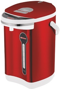 Термопот  SAKURA SA-1335 R  (750 Вт, 5.0 л, 2 способа подачи воды) нерж.корпус