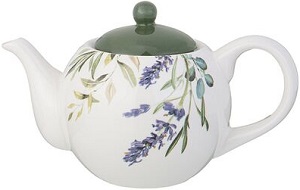 Чайник заварочный  AGNESS  900 мл  (358-2149)  ЛАВАНДА