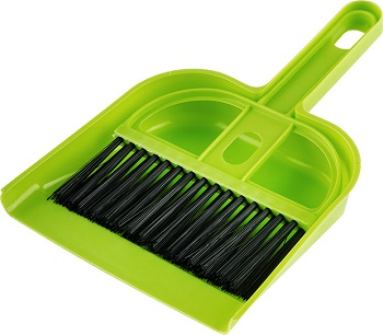 Набор д/уборки: MINI сметка + совок (105792) "Рыжий кот"