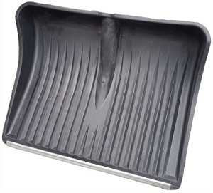 Лопата снеговая пласт. №3  (515х410 см) оцинк. планка,  d-36мм