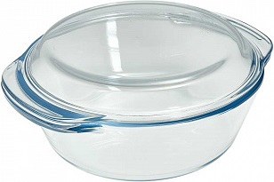 Кастрюля  д/СВЧ стекло 1.0 л  SAKURA  (SA-CR01-1000)