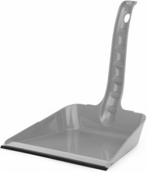 Совок д/мусора  235х250х235 мм  (М9010) с длинной ручкой (Серый),  г.Октябрьский