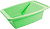 Таз пласт.со стиральной доской  34 л (10121801), (ЗЕЛЕНЫЙ),  РАДИАН