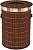 Корзина д/белья   бамбук  46 л/34,5 х 50 см  (312116) (BLB-01-D),  Рыжий кот