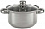 Кастрюля нерж. WEBBER  Classic  (BE-156/2) (2.6 л, d-18 см, Ст.кр)