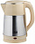Чайник HOMESTAR      HS-1055  (106468) (1.5 кВт, 2.3 л, ЗНЭ) нерж.корпус, БЕЖЕВЫЙ