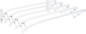 Сушилка д/белья настенная "гармошка"  НИКА  (СН 60) (600х600х185мм) БЕЛАЯ