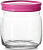 Банка стекл. ЧЕШНИ   500 мл (43003 SLB) РОЗОВАЯ, пласт.крышка,  PASABAHCE г.Бор