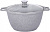 Кастрюля  с АП  KUKMARA  МРАМОР СВЕТЛЫЙ  (КМС-42а) (4.0 л, h-143 мм, СТ.кр, литой алюм)