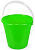 Ведро пласт.  3 л  (10033008) ЗЕЛЕНЫЙ  евро, пищевое,  РАДИАН