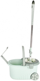 Швабра д/пола + ведро  20 л  (133384) (ручной отжим, на колесах+доп.ручка) MAGIC