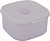 Контейнер для еды  силиконовый  REGENT  (74-014)  400 мл  (12.2х11.7 см, h-6.5 см)