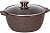 Кастрюля  с АП  МЕЧТА  ГРАНИТ Brown 4.0 л (44806) (керам.частицы)
