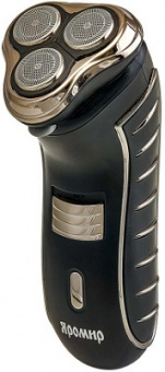 Бритва DELTA  ЯРОМИР   ЯР-102  (Акк, 3 плавающие головки, тример, 3 Вт)