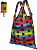 Сумка полиэстер  для покупок  38*55 см  (104364) чехол  Геометрия, "Рыжий кот"