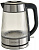 Чайник DELTA  LUX    DE-1024  (2.2 кВт, 1.7 л, ЗНЭ) стекло, подсветка