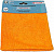 HP-CL03A   Салфетка из микрофибры HAPPY PANDA  (30х30 см, 200 гp/м²) оранжевая