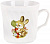 Кружка  250 мл  (147109)  КРОЛИК С МОРКОВКОЙ, ф.волна (керам.),  StockHaus