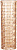 Ваза д/цветов стекло  30 см  (13910)  (DSHP130-300C/L1HA)  DELI GLASS