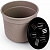 Горшок  СКАНДИ  Какао   1.0 л  (М9159)  с дренаж.вставкой,  г.Октябрьский