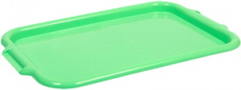 Поднос пласт. РАДИАН  (10100601)  (484*322 мм) , (ЗЕЛЕНЫЙ)